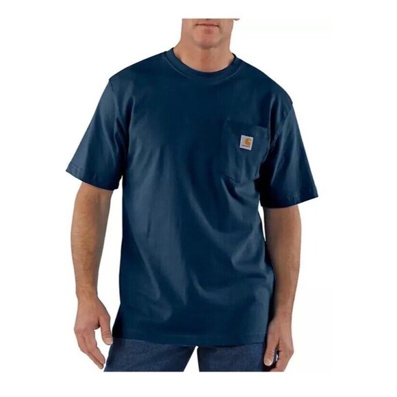 Carhartt Other - Carhartt Men's T-Shirt Loose Fit Heavyweight Short-Sleeve‎ Pocket Work 2XL